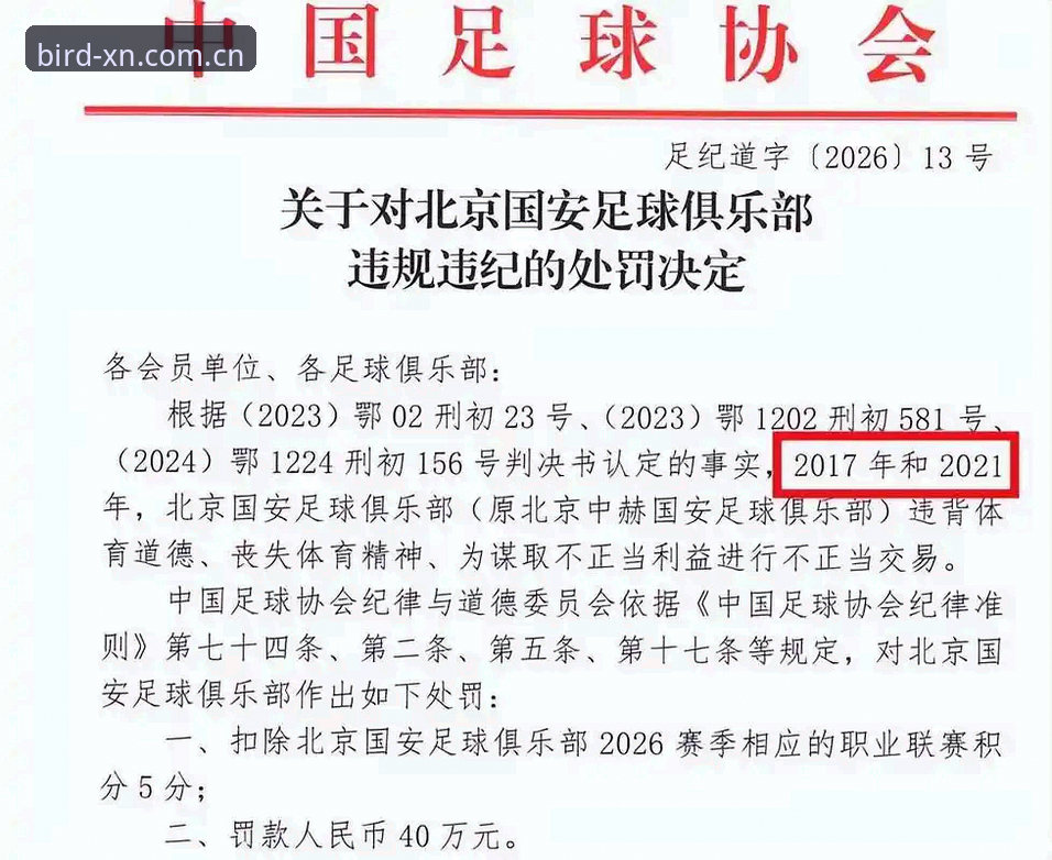 小鸟体育官方平台 5大关键点解析足协第三批禁足名单:65人受罚背后的足球生态重构